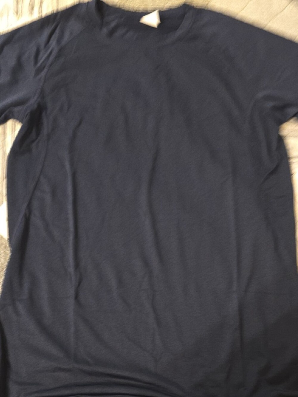 Classic Navy Crewneck Women's T-Shirt Athletic - Picture 2 of 6